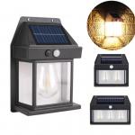 Waterproof Solar Wall Light with Tungsten Bulb How long does the battery last?