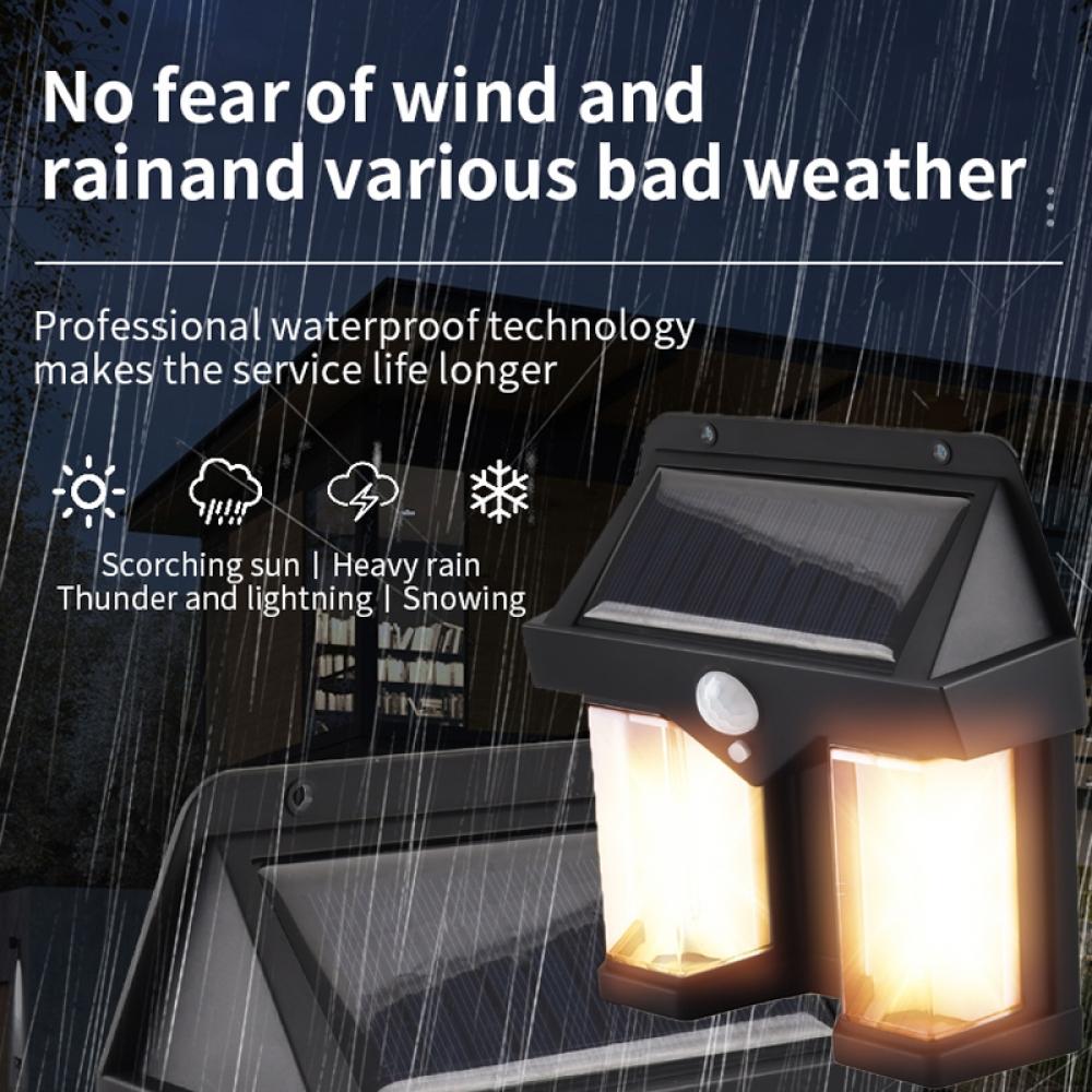 Waterproof Solar Wall Light with Tungsten Bulb