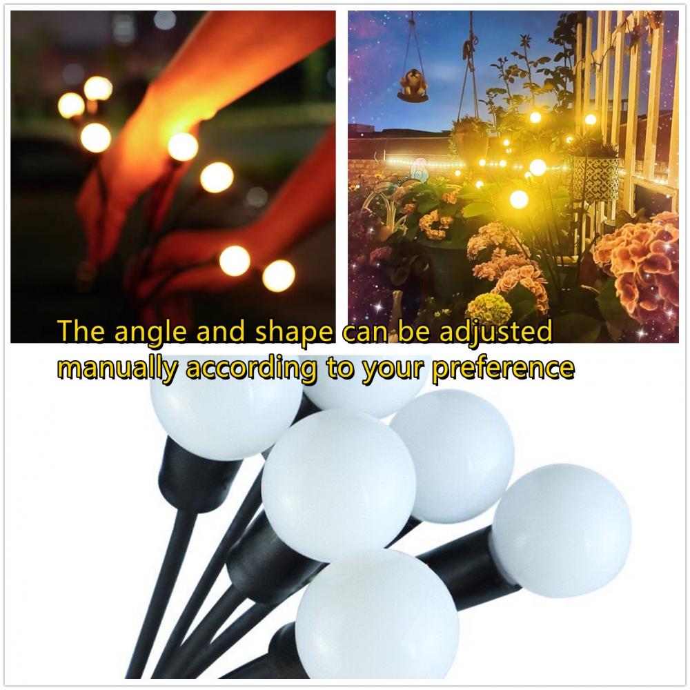 Solar Firefly Lights Outdoor Swinging Design