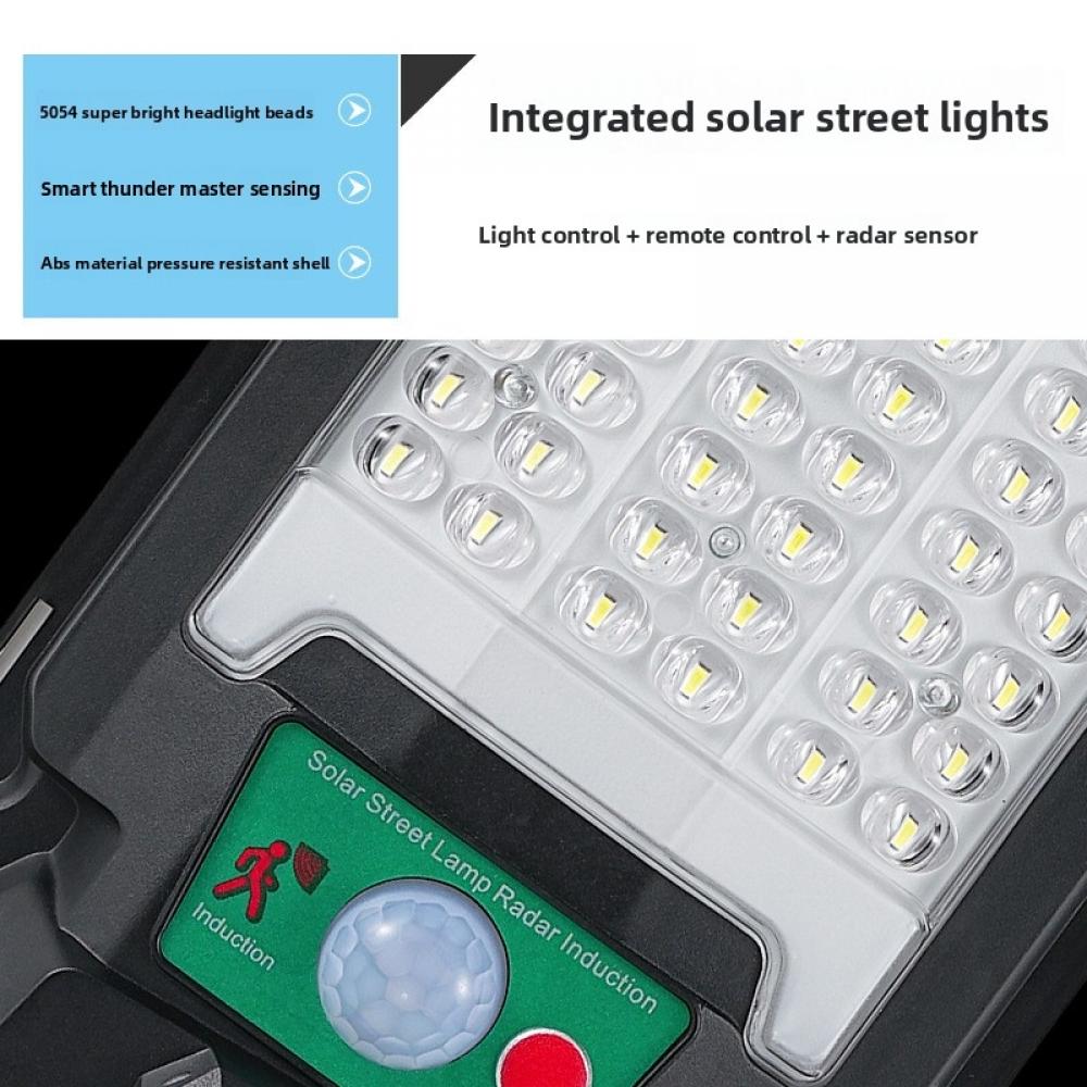 Solar Wall Lamp with Radar Sensor and Remote Control