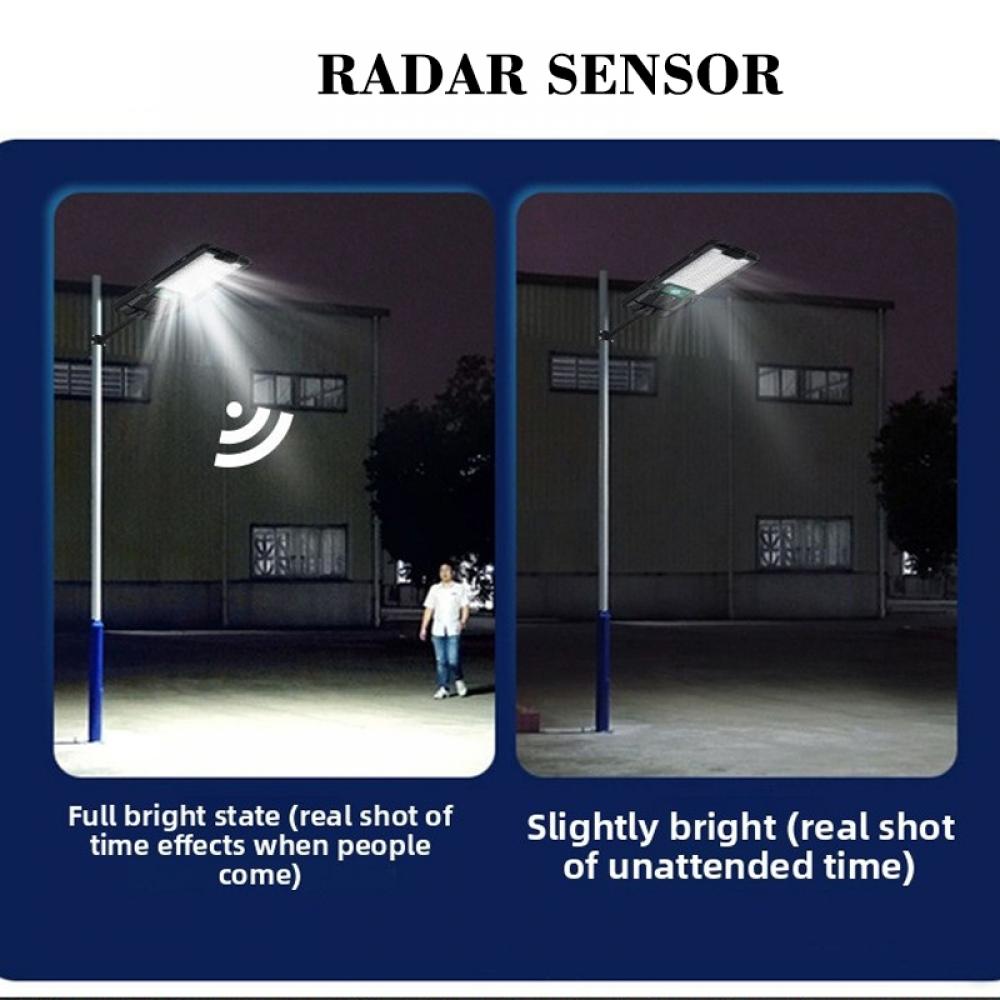 Solar Wall Lamp with Radar Sensor and Remote Control