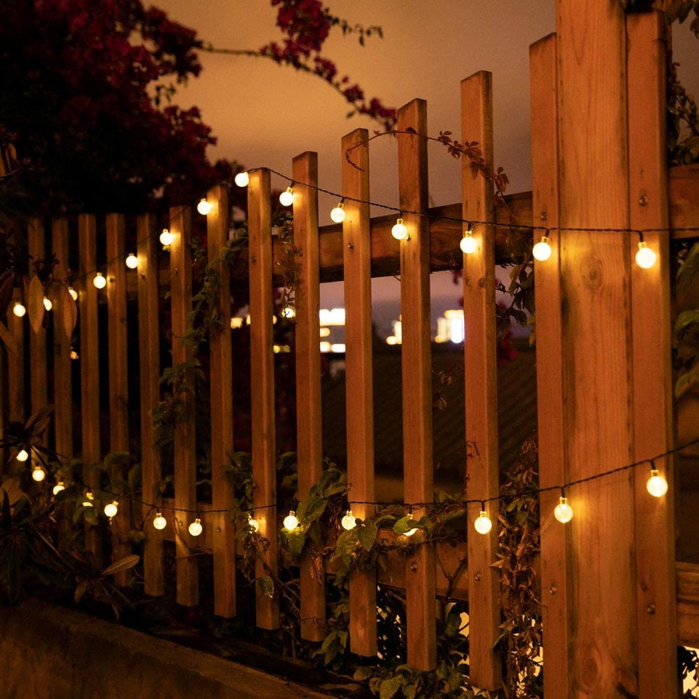 Solar Powered Christmas String Lights Outdoor
