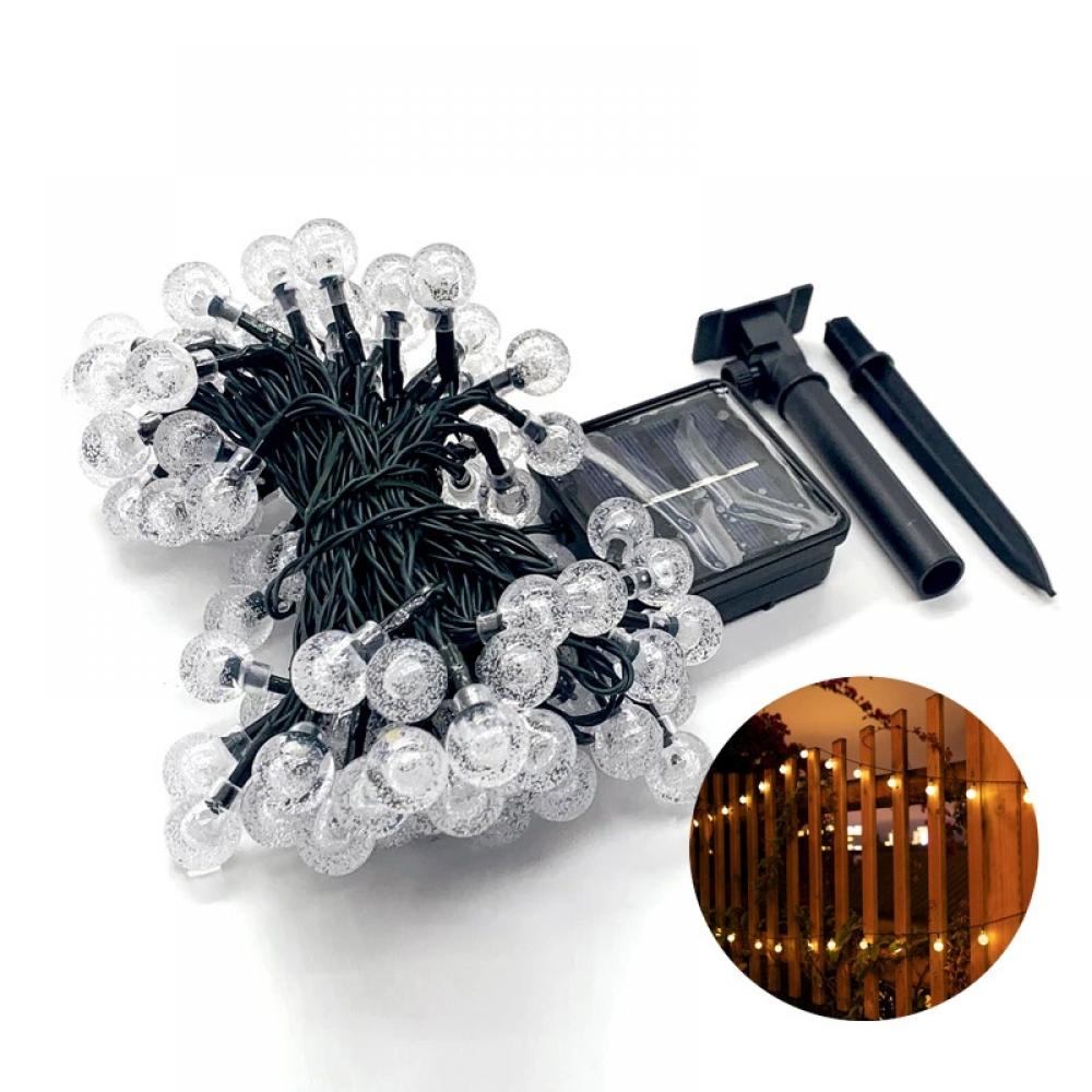 Waterproof 39ft Solar Powered Outdoor String Lights