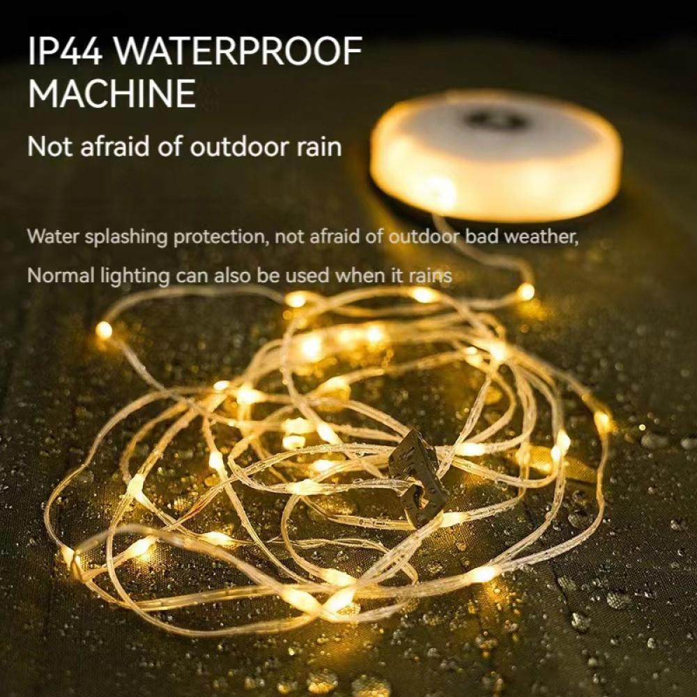 Rechargeable Portable LED Tent Light String