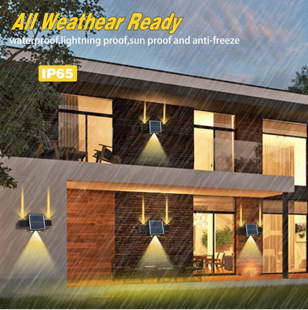 Adjustable Solar Deck Lights Outdoor Waterproof