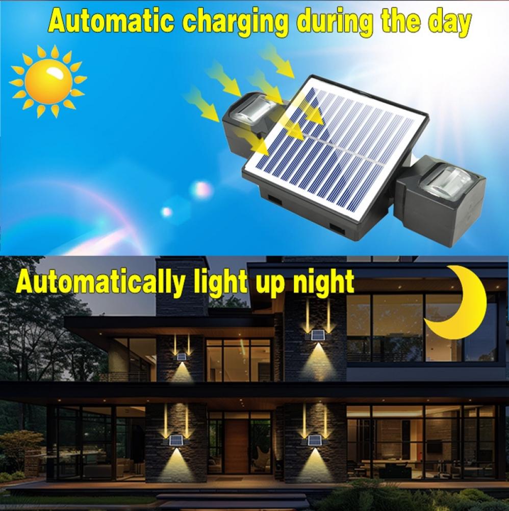 Adjustable Solar Deck Lights Outdoor Waterproof