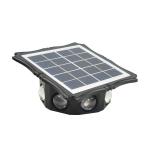 RGB LED Solar Powered Outdoor Wall Light Does this light require wiring for installation?