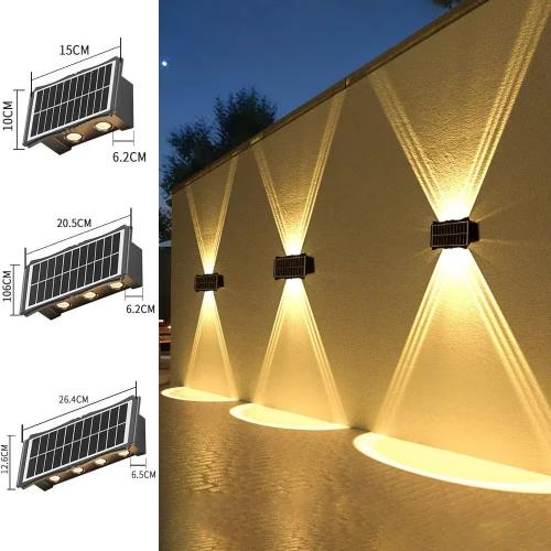 Solar Wall Lamp Waterproof Up Down Lighting