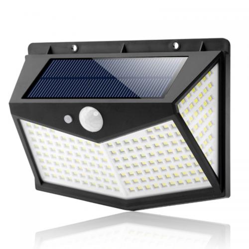 212 LED Waterproof 270 Degree Outdoor Solar Wall Light