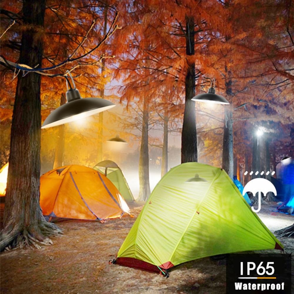 Solarbetriebene LED-Hängeleuchte für den Außenbereich