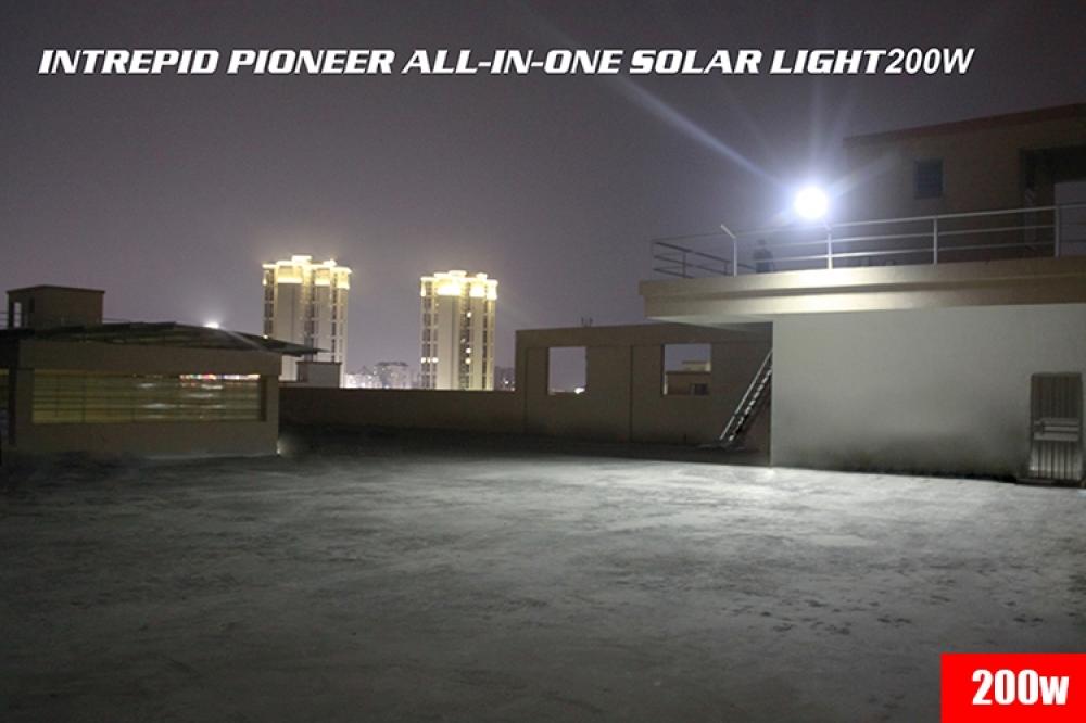 200w Solar Street Light Motion Sensor Outdoor