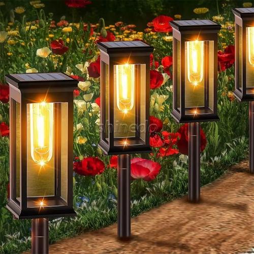 Solar Powered Outdoor Waterproof LED Path Lights