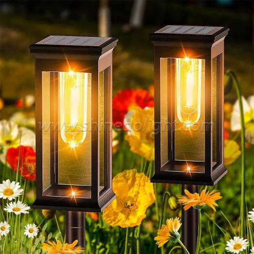Solar Powered Outdoor Waterproof LED Path Lights