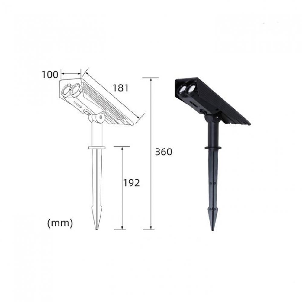 Solar Powered Waterproof Outdoor Garden Light