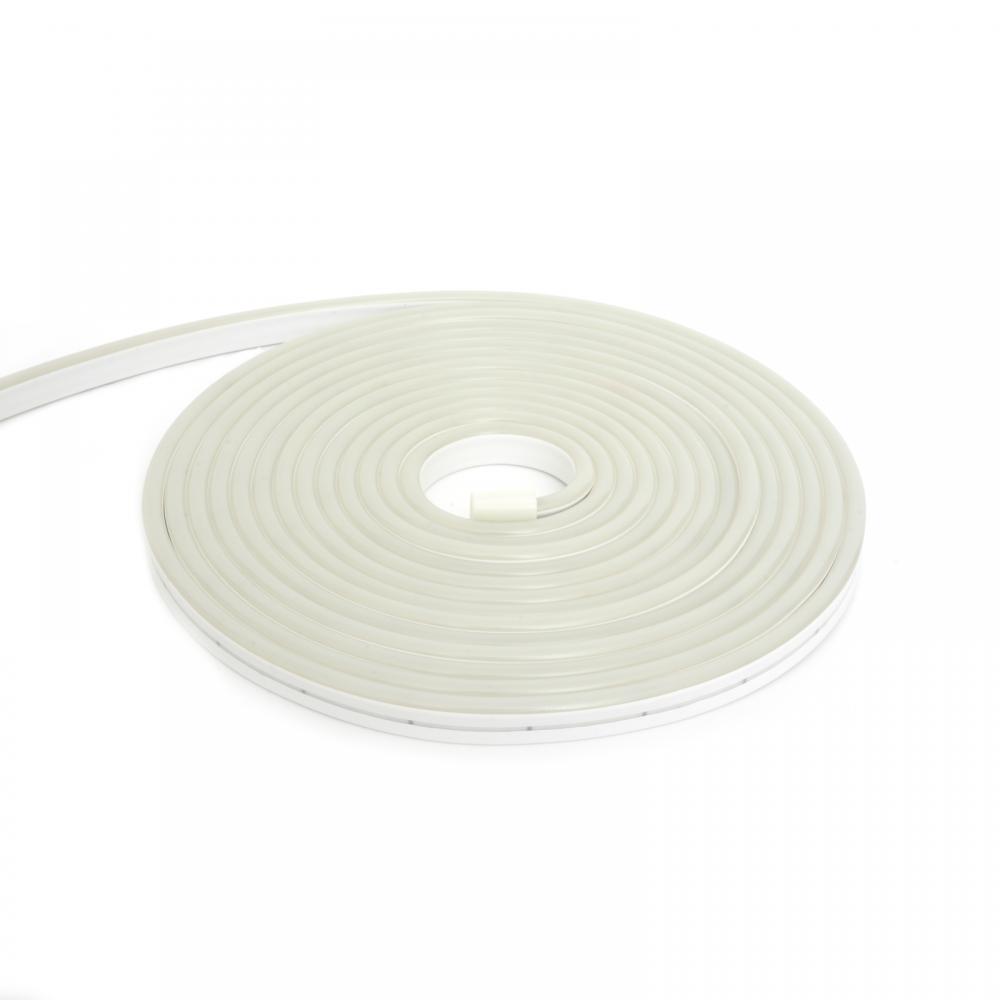 IP65 Natural White 4000K 5m 12V Neon Flex LED Rope Light 2835 SMD 6mm*12mm PCB