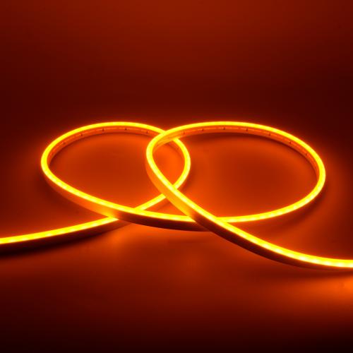 IP65 Mono Orange 5m 12V Neon Flex LED Rope Light 2835 SMD 6mm*12mm PCB