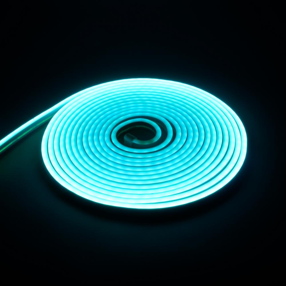 5m IP65 6x12mm Ice Blue LED Flexible Neon Light