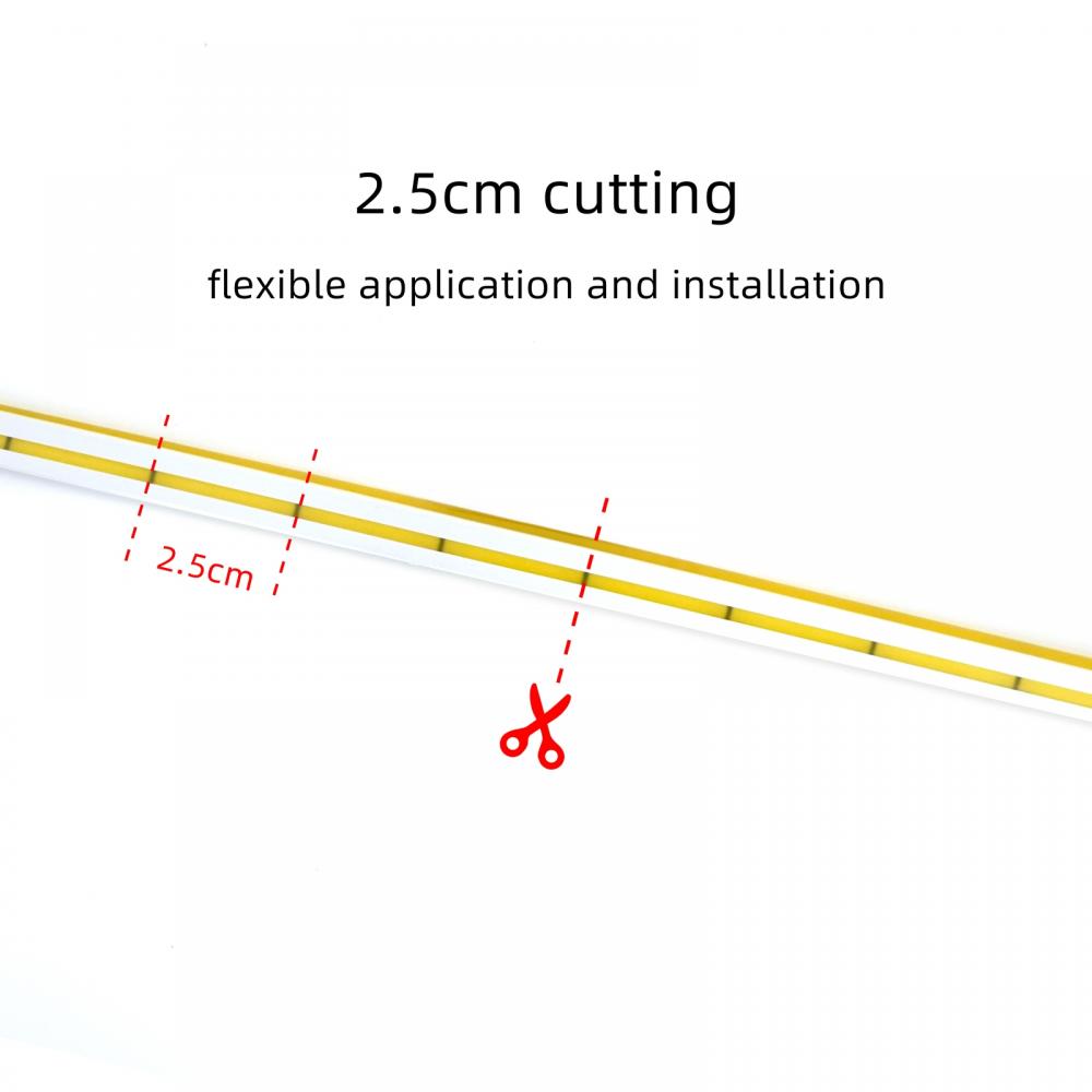 5m IP65 6x12mm Mono Yellow LED Flexible Neon Light