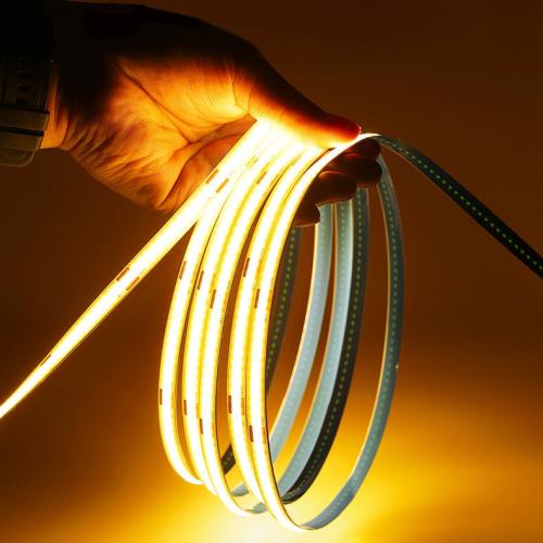 1 meter IP20 5V 320LEDs/m Warm WhiteFlexible COB LED Strip Light