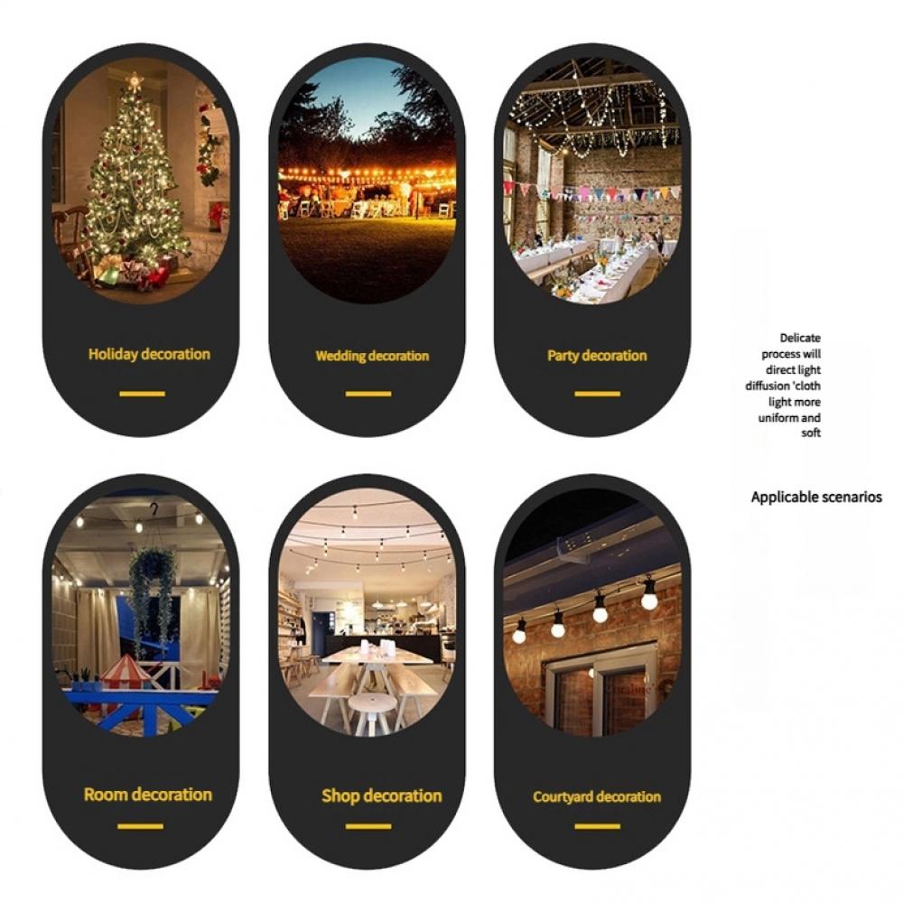 36V 10 Lights Outdoor Five-Star Neon Lamp for Festive Decoration