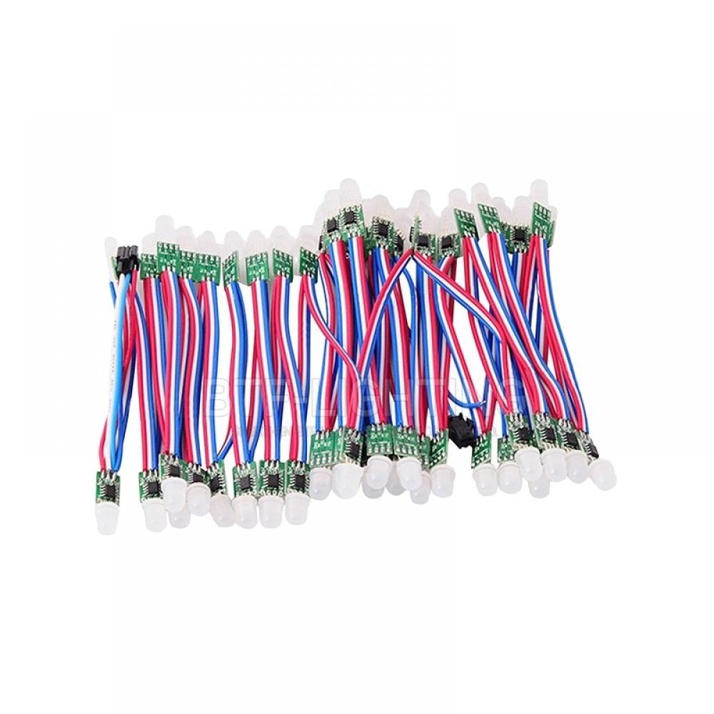 WS2811 IC 5V 3.5m 50pcs RGB Digital Pixel String
