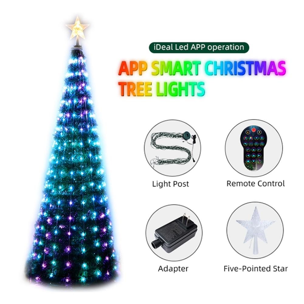 DC5V 1.5m Addressable Smart Multicolor LED Christmas Lighting Kit