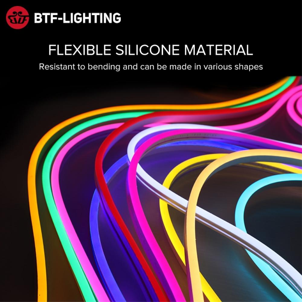 Silicone 24V 5m 60leds RGB Neon 14.4W/m IP67