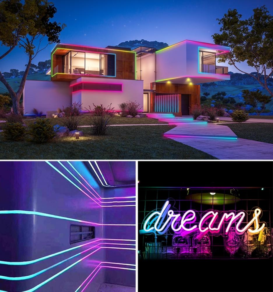 Flexible Waterproof Silicone LED Neon Strip Light