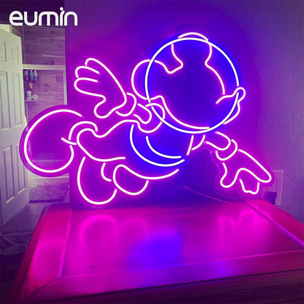 5m 100V-240V Pink Neon Set 8W/M LED Strip Light Rope String