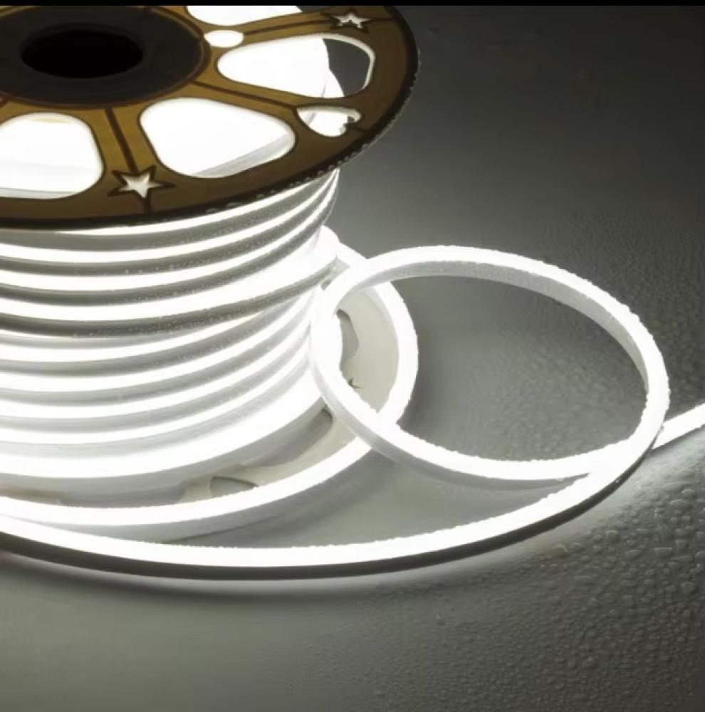 5m 100V-240V Yellow Neon Set 8W/M Rope LED Strip