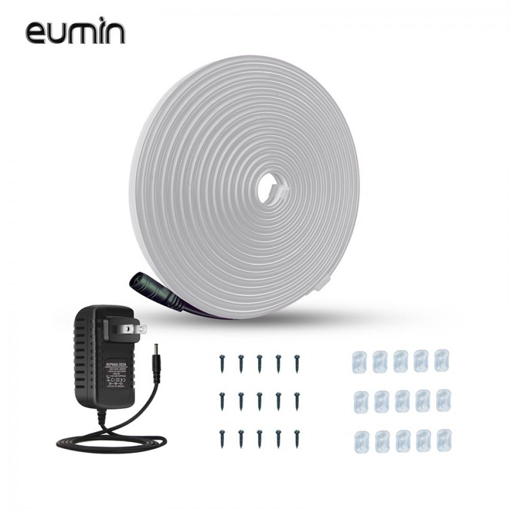 5m 100V-240V Neutral White 4500K Neon Set 8W/M Rope LED Strip