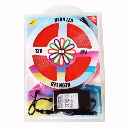 5m 6*12mm DC12V Red 60LEDs/m LED Neon Light IP65