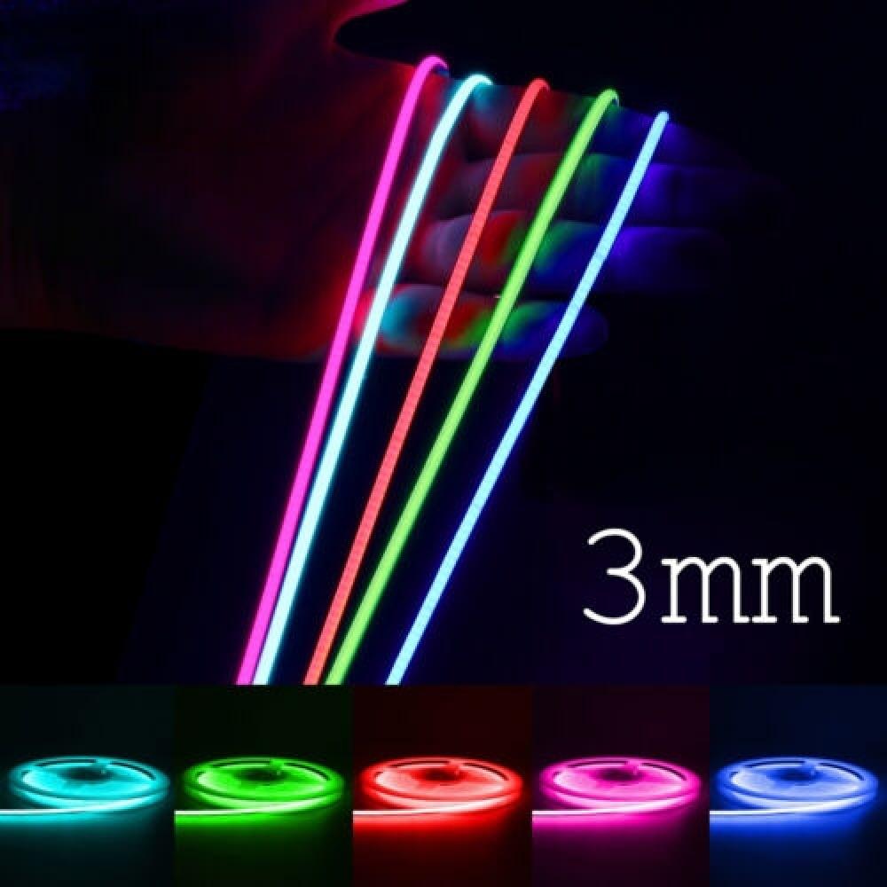 5m DC24V 8mm Flexible COB LED Strip Lights Dimmable