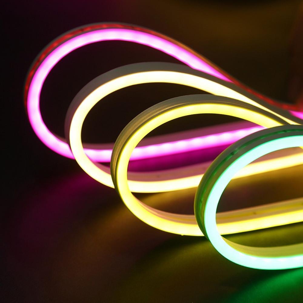 5m 6*12mm DC12V Pink 60LEDs/m LED Neon Light IP65