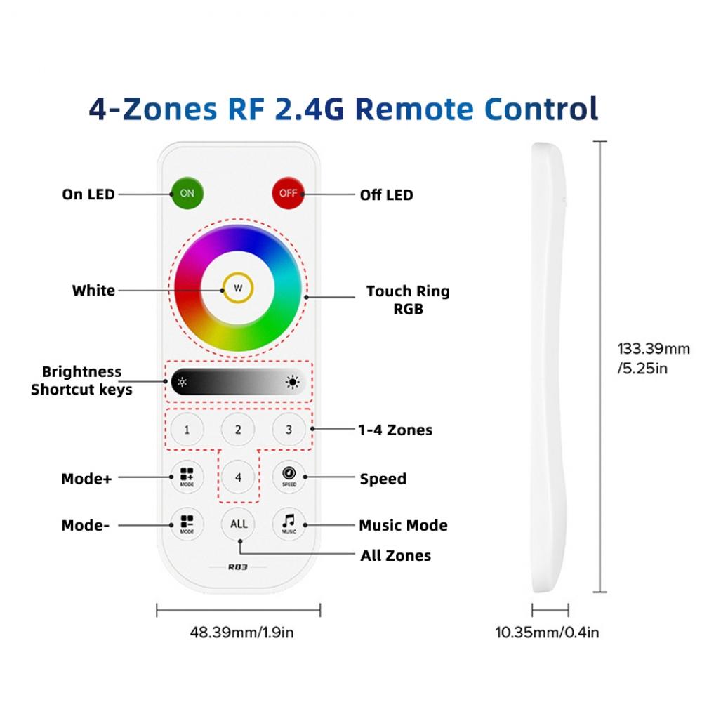 SP638E SPI RGB LED Controller DC 5-24V 600IC