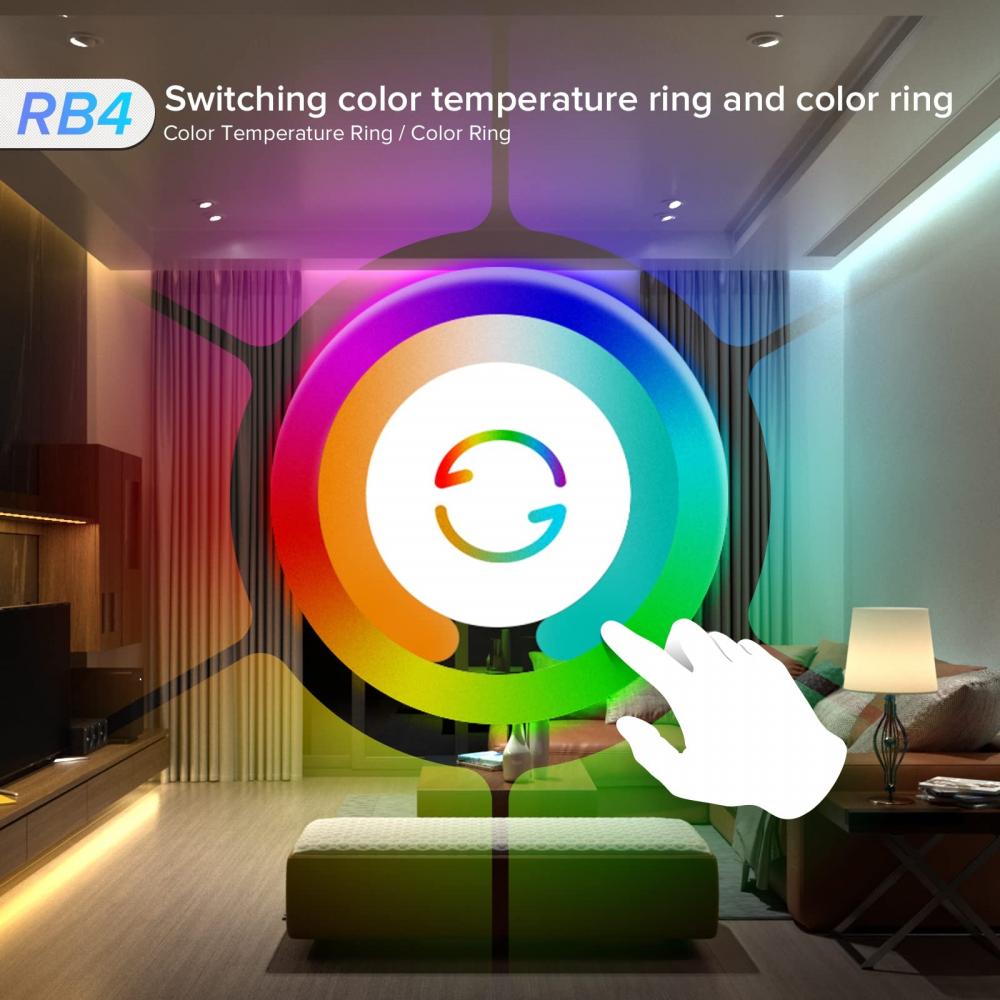 RB4 Wireless RF Remote for LED Strip Lights
