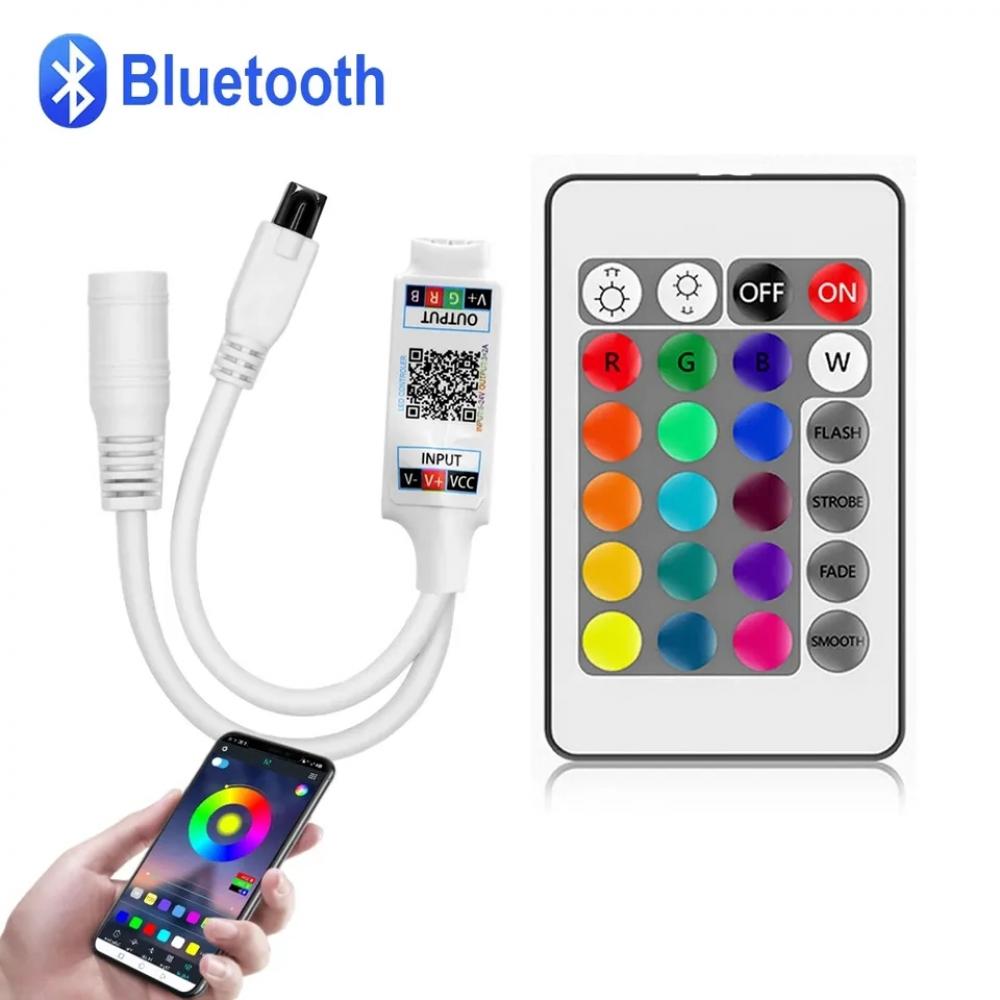 DC5-28V 24Keys LED Controller WiFi RGB