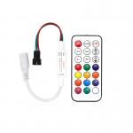 What is the maximum distance for the remote control?