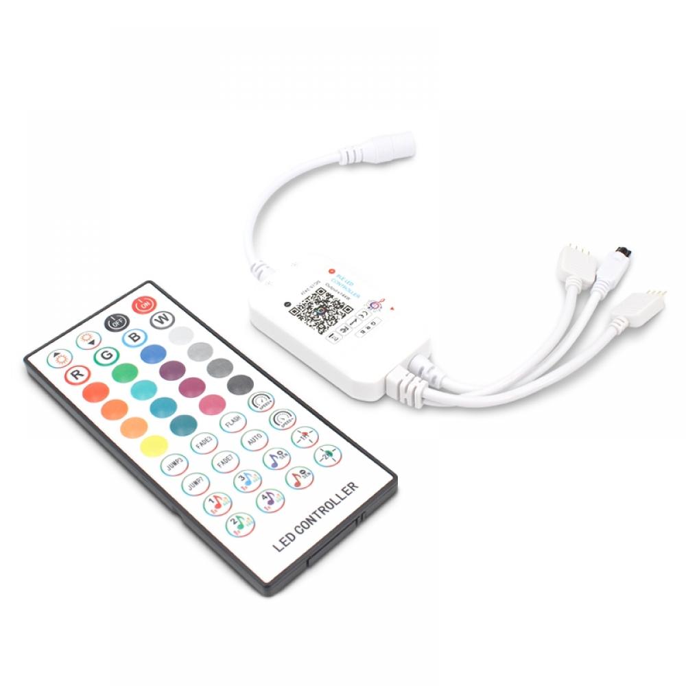 DC5-24V 40Keys Voice Control RGB BLE LED Controller