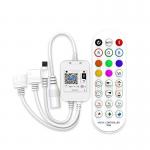 12-24V 24Keys LED WIFI Music RGB Controller Does it work with voice assistants?