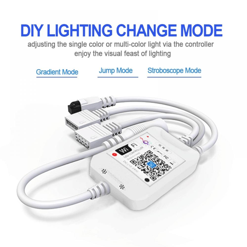 12-24V 24Keys LED WIFI Music RGB Controller