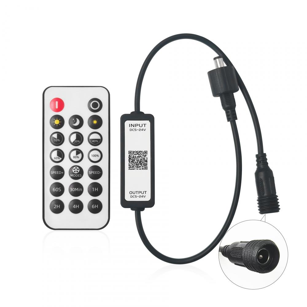 DC5-24V 20Key IP68 Remote LED Dimmer Waterproof