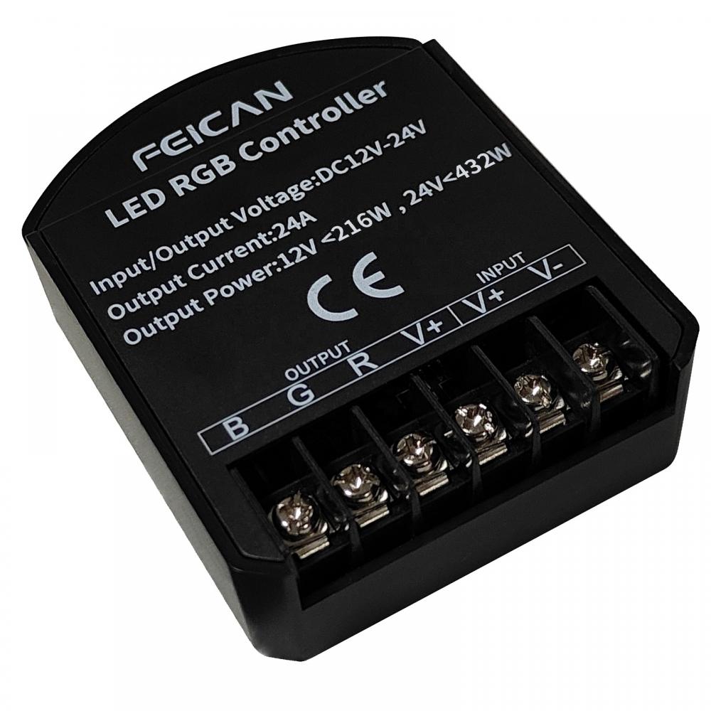 DC12V-24V 8 Keys RF LED RGB Controller 18A Max 432W