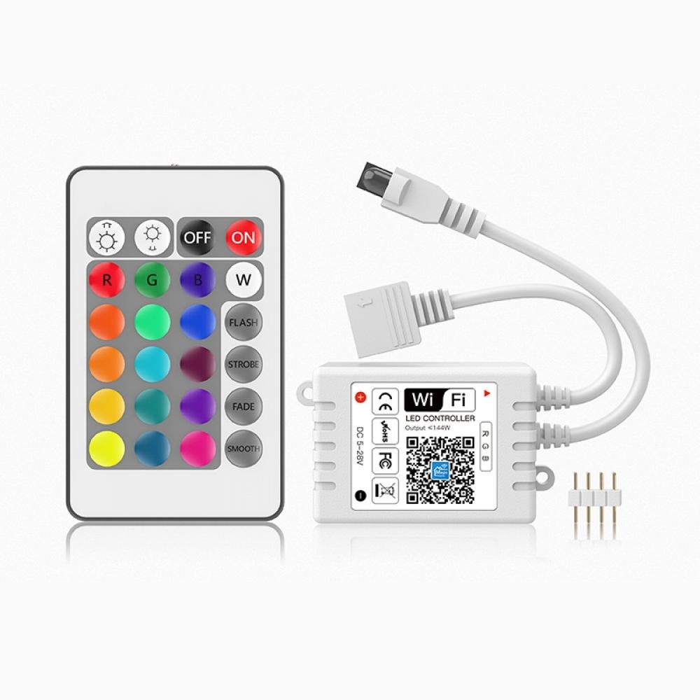 IR24Key APP Bluetooth Smart WiFi RGB Controller