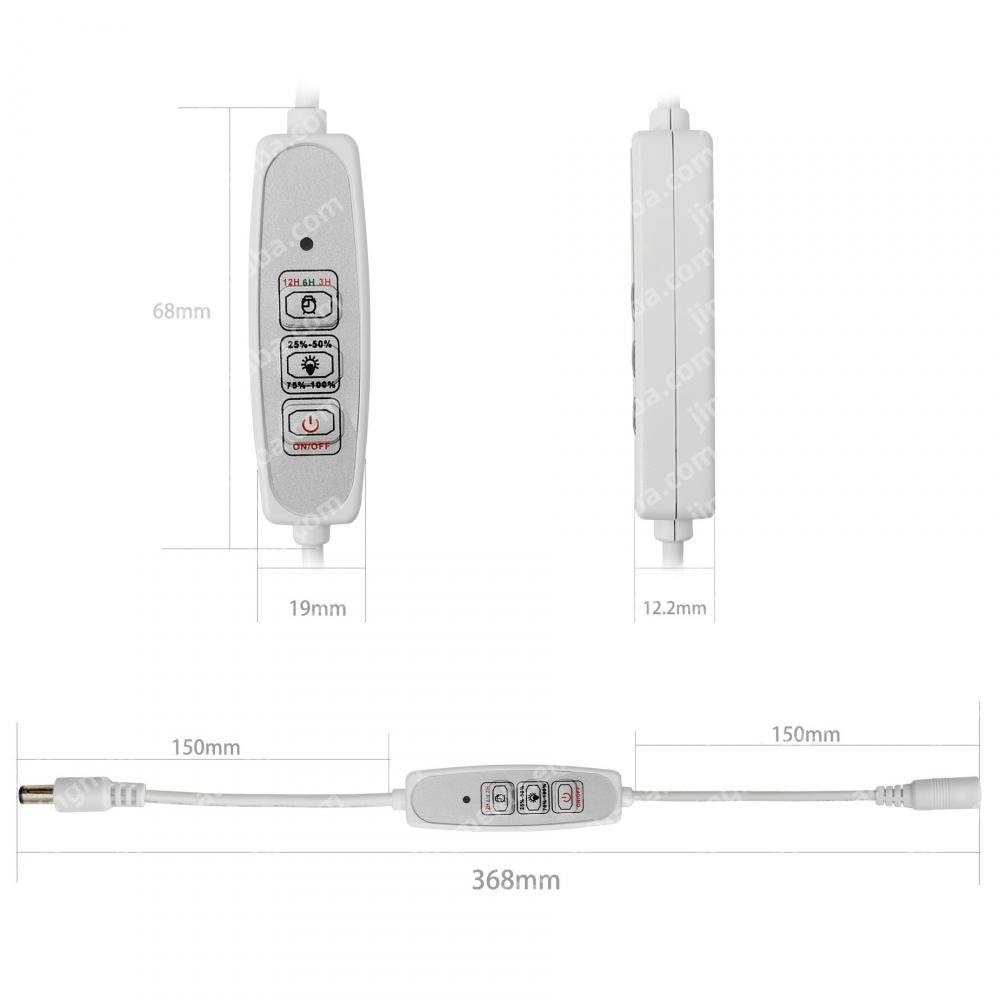 12V Mini 3 Key Timing Dimmer 1CH Max 48W