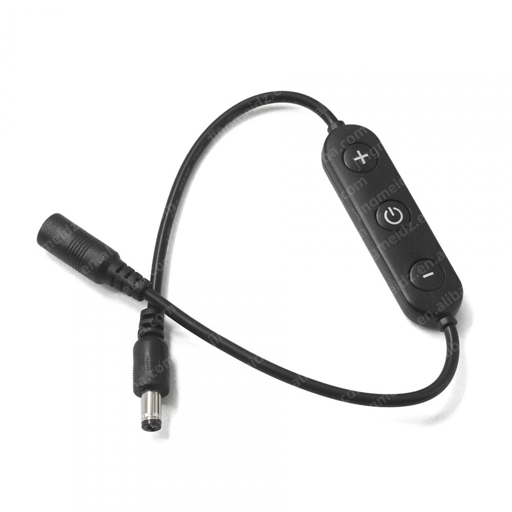 DC12V Mini 3 Key DC LED Dimmer 4A 48W