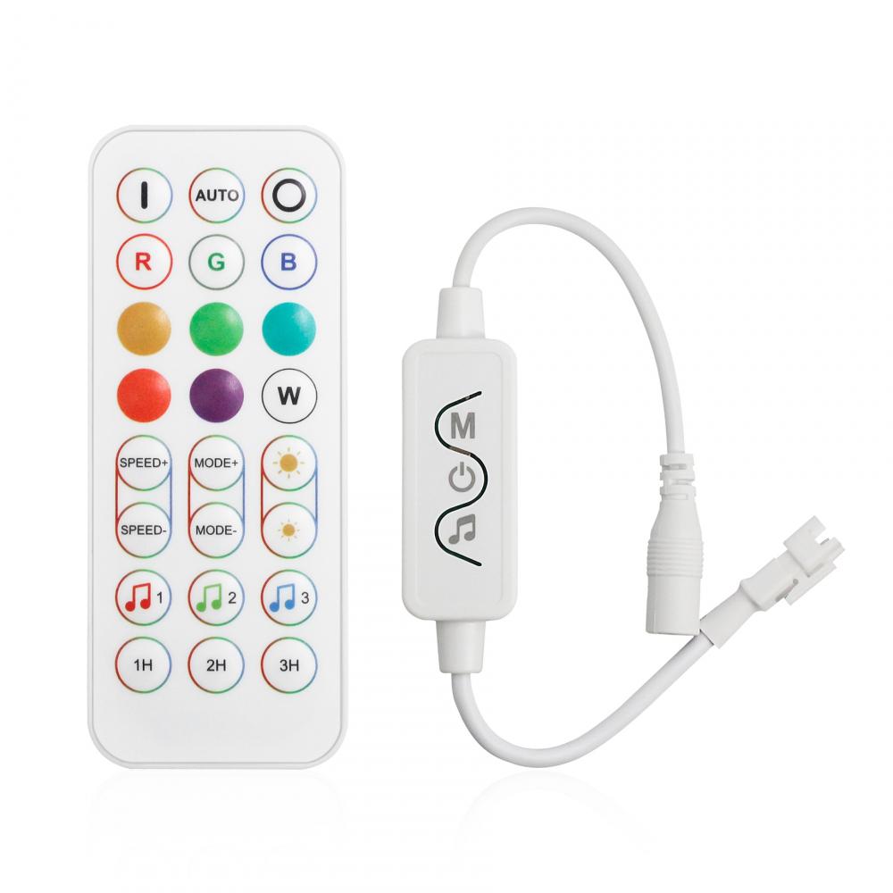 Mini 24Key DC5-24V 2.4G App Pixel Music Controller Dimmer