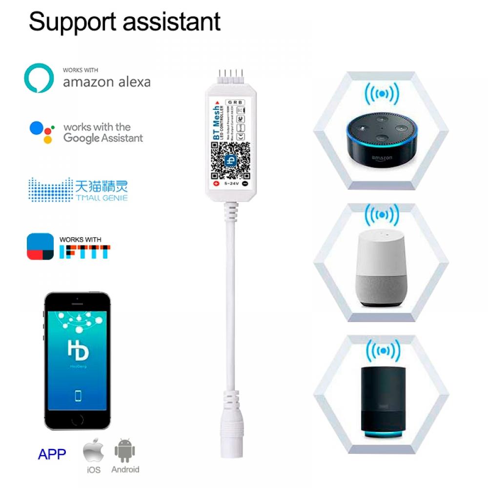 5-28V BT Mesh LED Controller 8A 96W