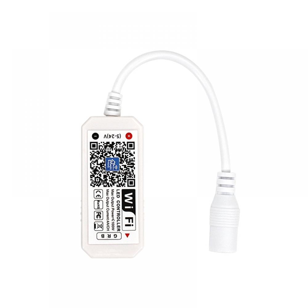 5-24V Mini WiFi RGB LED Controller Max 100W