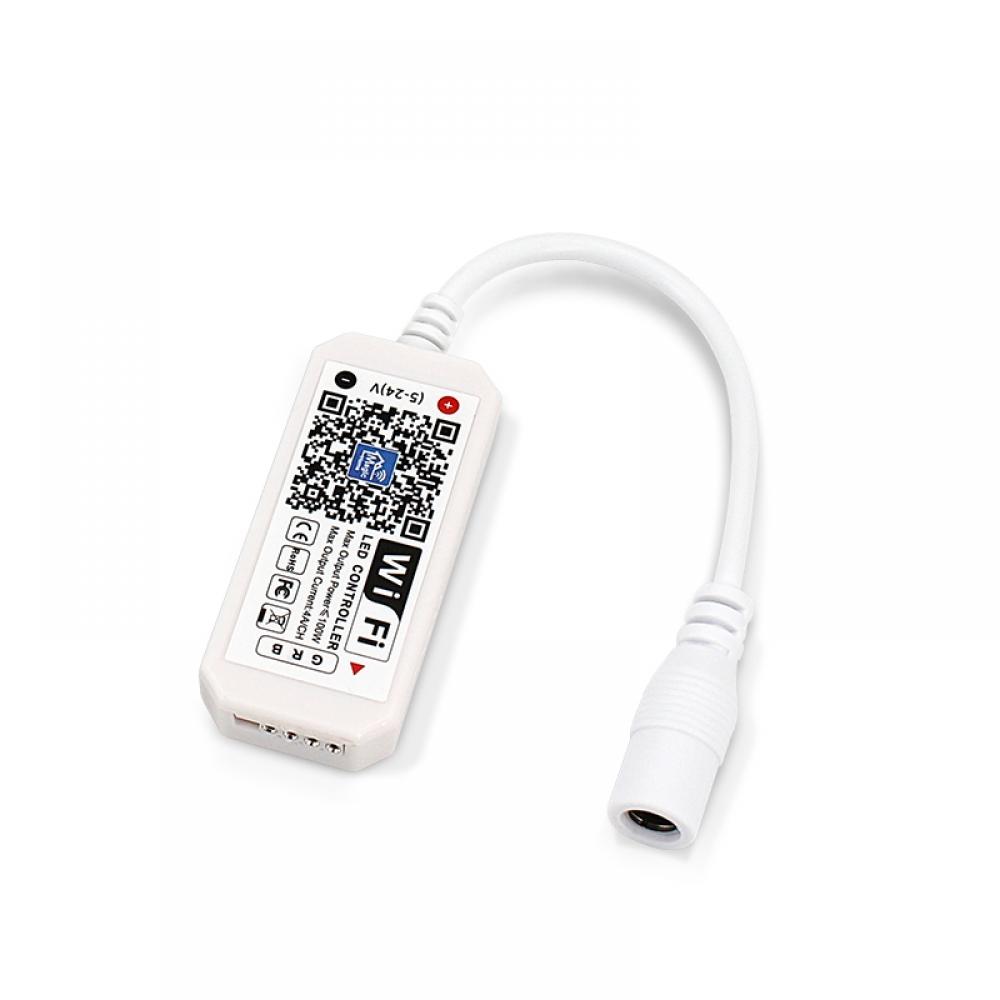 5-24V Mini WiFi RGB LED Controller Max 100W